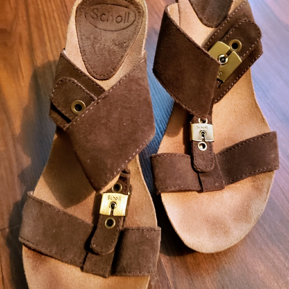 A pair of shoes size 36 from the brand Scholl